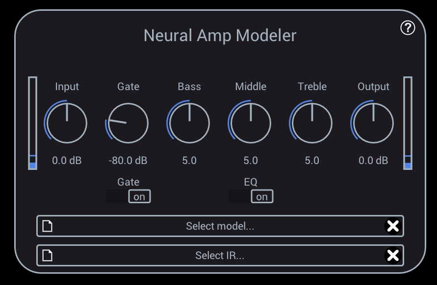 Neural amp modeler